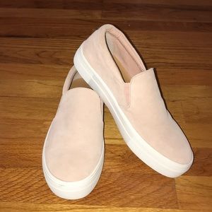 Steve Madden Suede Gills Slip-On Sneakers
